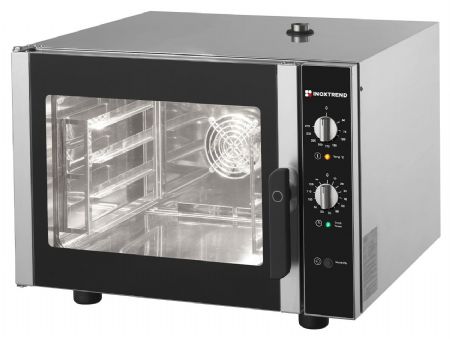 Four mixte professionnel monophasé 4 niveaux commandes électromécaniques - Furnotel - VSHA304E