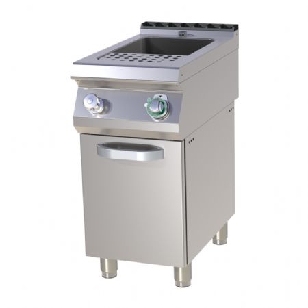 Cuiseur à pâtes professionnel électrique 23L avec meuble en dessous Cuiseur à pâtes professionnel électrique 23L avec meuble en dessous