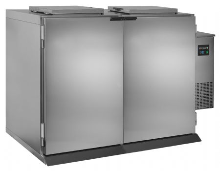 Poubelle réfrigérée 2 conteneurs de 120 l / 240 l - Tefcold - WBC 480 Poubelle réfrigérée 2 conteneurs de 120 l / 240 l - Tefcold - WBC 480
