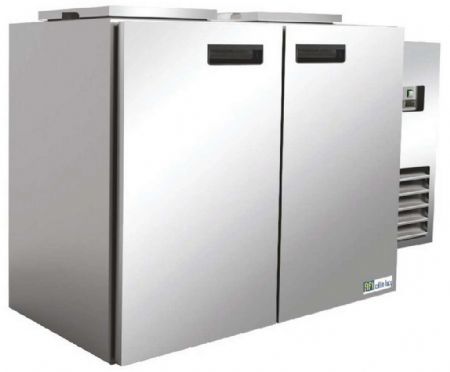 Refroidisseur de déchets professionnel 2 containers 120 litres Inox AISI 304 Thermostat digital - Afi-Collin-Lucy - WBC2-120 Refroidisseur de déchets professionnel 2 containers 120 litres Inox AISI 304 Thermostat digital - Afi-Collin-Lucy - WBC2-120