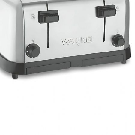Toaster 4 fentes 1800 W avec fonction centrage - Waring - WCT708E