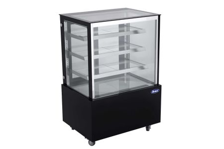 Vitrine réfrigérée de Boulangerie Pâtisserie DROITE SERVICE ARRIÈRE 1200 438 L positive - Atosa - WDG126HF