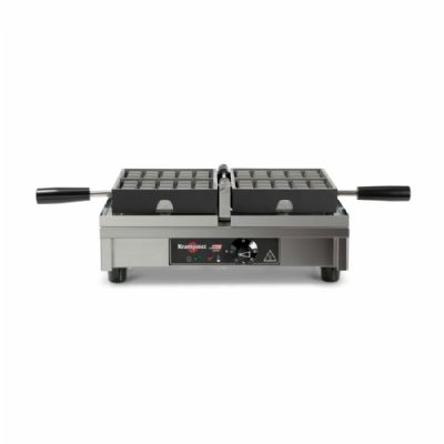 Gaufrier pro monophasé cuisson 3x5 avec système Easy Clean - 174x100x30 mm Gaufrier pro monophasé cuisson 3x5 avec système Easy Clean - 174x100x30 mm