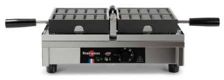 Gaufrier professionnel électrique simple Bruxelles 3 x 5 ouverture 180° basculement gauche/droite - Krampouz - WECAAAAO Gaufrier professionnel électrique simple Bruxelles 3 x 5 ouverture 180° basculement gauche/droite - Krampouz - WECAAAAO