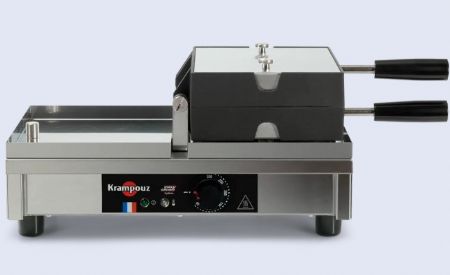 Gaufrier pro à poser Bruxelles puissance 1,8 kW - 440x260x220 mm Gaufrier pro à poser Bruxelles puissance 1,8 kW - 440x260x220 mm