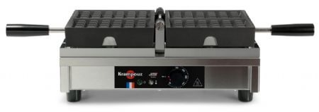 Gaufrier professionnel électrique simple Bruxelles 4 x 6 ouverture 180° basculement gauche/droite - Krampouz - WECABAAO Gaufrier professionnel électrique simple Bruxelles 4 x 6 ouverture 180° basculement gauche/droite - Krampouz - WECABAAO