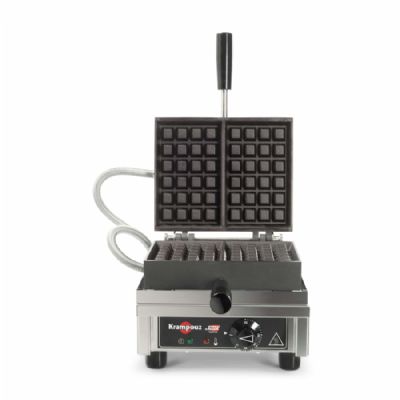 Gaufrier professionnel 4x6 Bruxelles monophasé avec ouverture 90° - 182x113x28 mm Gaufrier professionnel 4x6 Bruxelles monophasé avec ouverture 90° - 182x113x28 mm