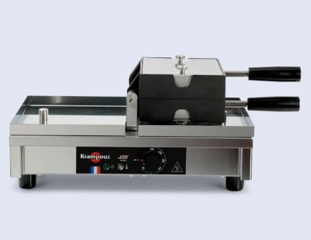 Gaufrier professionnel Liège 1400W avec basculement - 440x260x220 mm Gaufrier professionnel Liège 1400W avec basculement - 440x260x220 mm