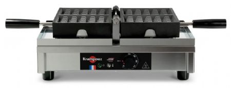 Gaufrier professionnel électrique simple Liège 4 x 5 ouverture 180° basculement gauche/droite - Krampouz - WECAFAAO Gaufrier professionnel électrique simple Liège 4 x 5 ouverture 180° basculement gauche/droite - Krampouz - WECAFAAO