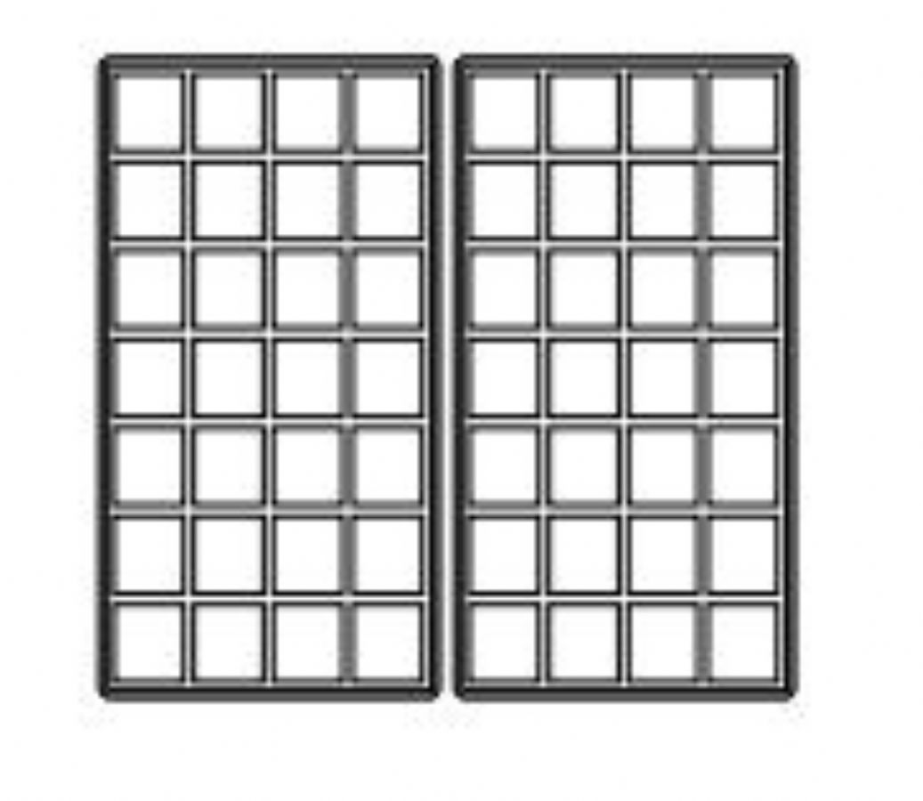 Gaufrier professionnel pour gaufres de Liège avec ouverture 180° - 191x110x24 mm Gaufrier professionnel pour gaufres de Liège avec ouverture 180° - 191x110x24 mm