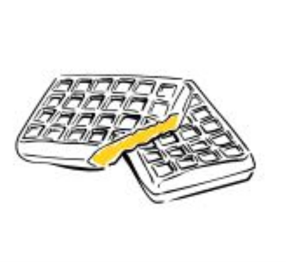 Gaufrier professionnel monophasé avec ouverture 180° - 147x93x22 mm Gaufrier professionnel monophasé avec ouverture 180° - 147x93x22 mm