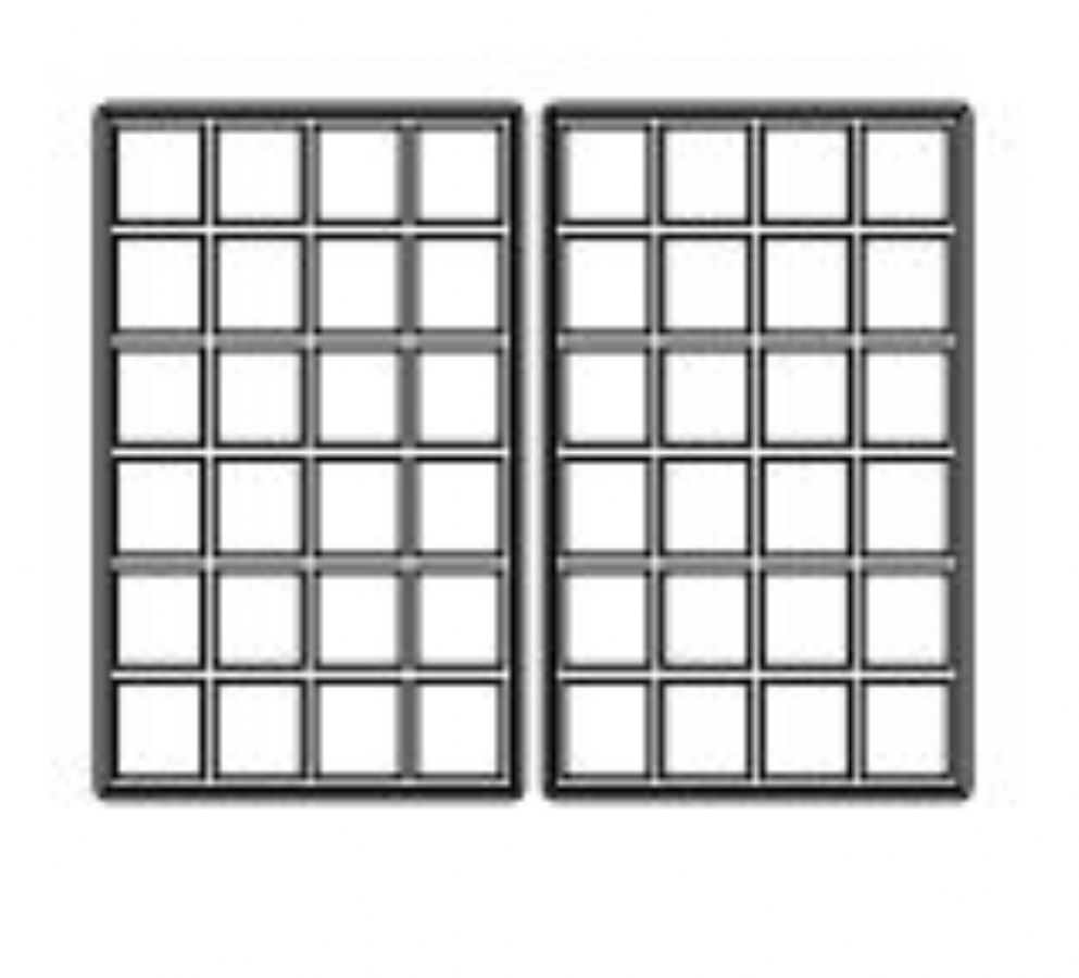 Gaufrier pro 4x6 Fruits double ouverture puissance 2,8 kW - 147x93x22 mm Gaufrier pro 4x6 Fruits double ouverture puissance 2,8 kW - 147x93x22 mm