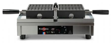 Gaufrier professionnel électrique simple Bruxelles 4 x 7 ouverture 180° basculement gauche/droite - Krampouz - WECAKAAO Gaufrier professionnel électrique simple Bruxelles 4 x 7 ouverture 180° basculement gauche/droite - Krampouz - WECAKAAO