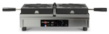 Gaufrier professionnel électrique simple gaufres cœur ouverture 180° basculement gauche/droite - Krampouz - WECAQAAO Gaufrier professionnel électrique simple gaufres cœur ouverture 180° basculement gauche/droite - Krampouz - WECAQAAO