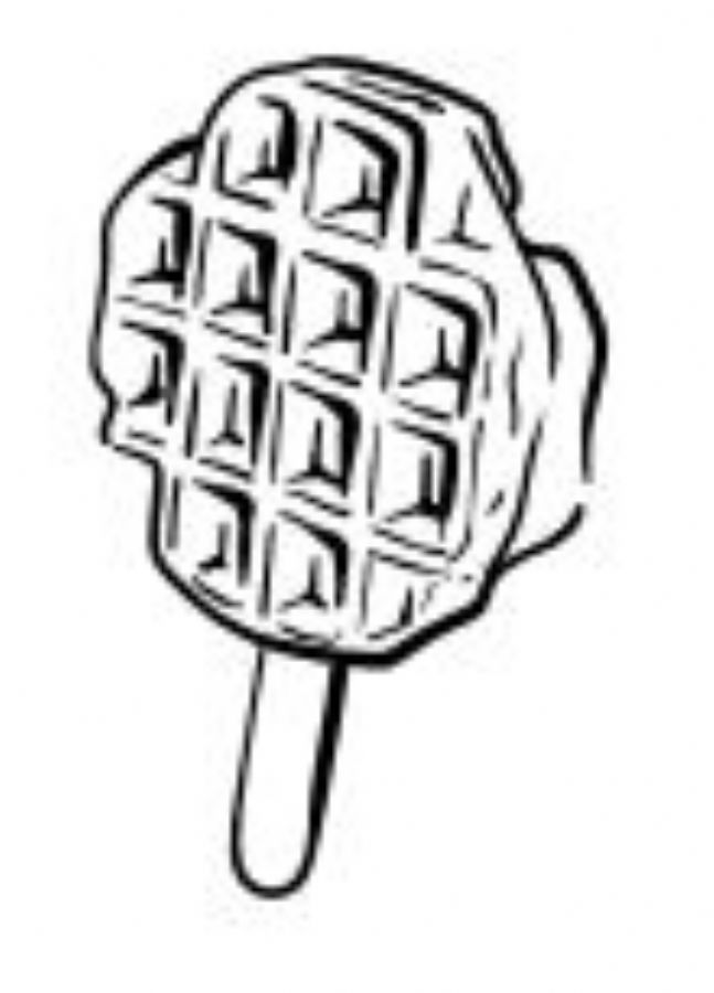 Gaufrier pro sucettes 4 gaufres monophas capacit 1,8 kW - 500x260x220 mm