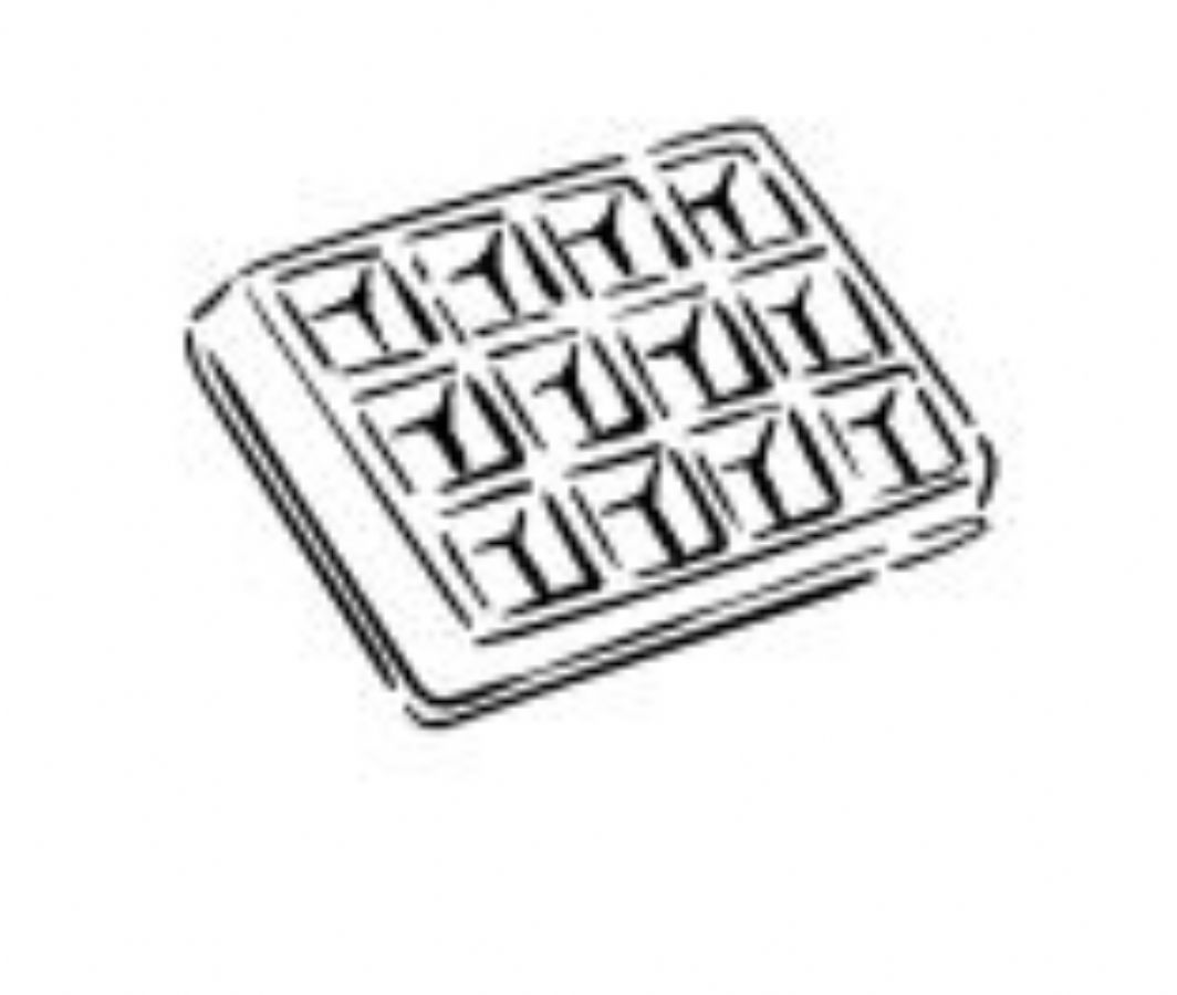 Gaufrier professionnel Mini Bruxelles monophasé avec ouverture à 180° - 440x260x220 mm Gaufrier professionnel Mini Bruxelles monophasé avec ouverture à 180° - 440x260x220 mm