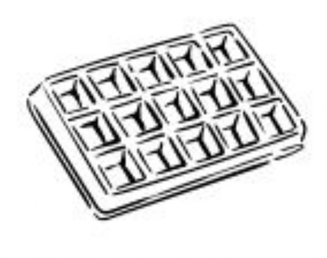 Gaufrier pro 3x5 Bruxelles monophasé puissance 1,8 kW - 174x100x30 mm Gaufrier pro 3x5 Bruxelles monophasé puissance 1,8 kW - 174x100x30 mm