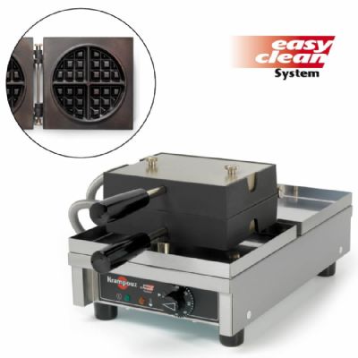 Gaufrier pro rond avec basculement puissance 1,8 kW - Ø 185 mm Gaufrier pro rond avec basculement puissance 1,8 kW - Ø 185 mm