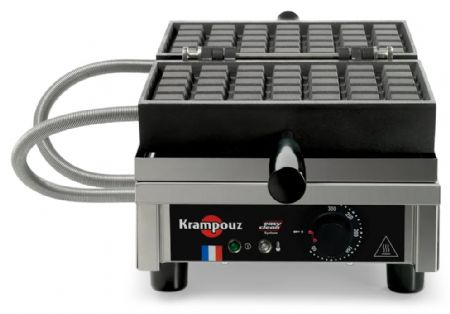 Gaufrier professionnel électrique simple Bruxelles géante 5 x 7 ouverture 180° basculement avant/arrière - Krampouz - WECBDAAO Gaufrier professionnel électrique simple Bruxelles géante 5 x 7 ouverture 180° basculement avant/arrière - Krampouz - WECBDAAO