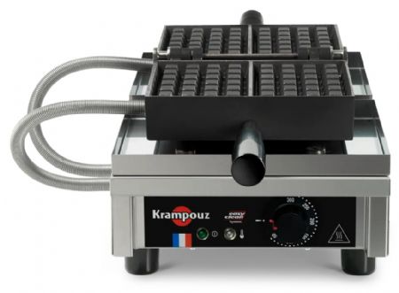 Gaufrier professionnel électrique simple Liège 4 x 6 ouverture 180° basculement avant/arrière - Krampouz - WECBEAAO Gaufrier professionnel électrique simple Liège 4 x 6 ouverture 180° basculement avant/arrière - Krampouz - WECBEAAO