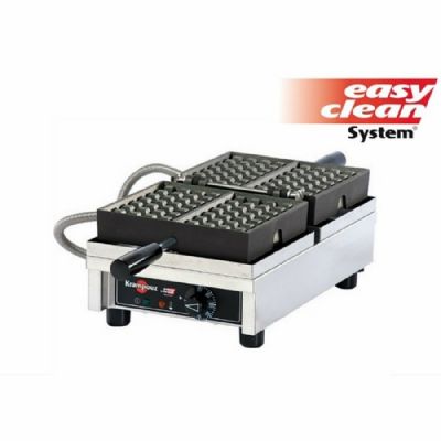 Gaufrier pro simple avec basculement et 4x6 - 158x108x26 mm Gaufrier pro simple avec basculement et 4x6 - 158x108x26 mm