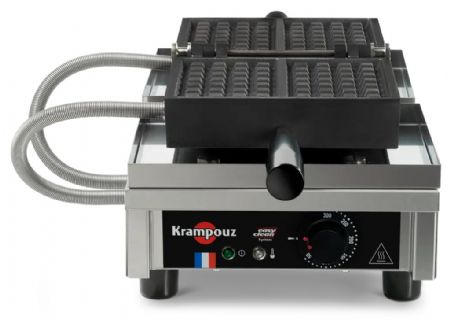 Gaufrier professionnel électrique simple Bruxelles 4 x 7 ouverture 180° basculement avant/arrière - Krampouz - WECBKAAO Gaufrier professionnel électrique simple Bruxelles 4 x 7 ouverture 180° basculement avant/arrière - Krampouz - WECBKAAO