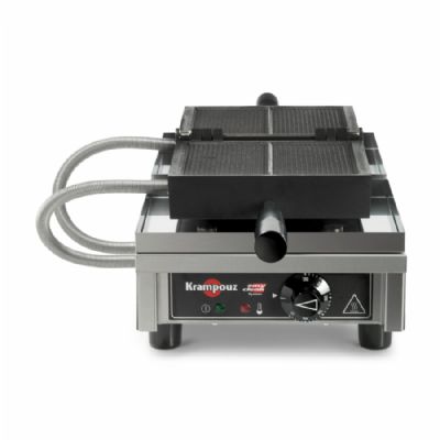 Gaufrier pro 2 gaufres fines monophasé 1,4 kW - 147x86x7 mm Gaufrier pro 2 gaufres fines monophasé 1,4 kW - 147x86x7 mm