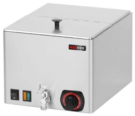 Machine à hot-dogs professionnelle cuiseur vapeur saucisses/légumes avec robinet monophasé - Redfox - WEV 12 Machine à hot-dogs professionnelle cuiseur vapeur saucisses/légumes avec robinet monophasé - Redfox - WEV 12