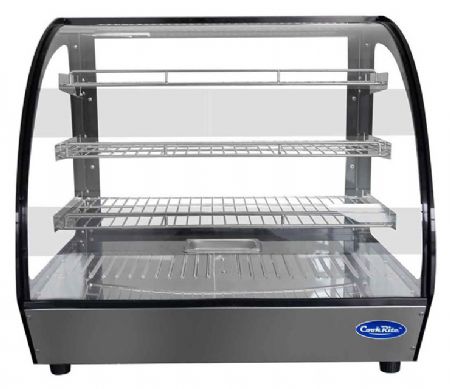 Vitrine chaude BOMBEE Chauffante 125L - Atosa - WHY125L-B