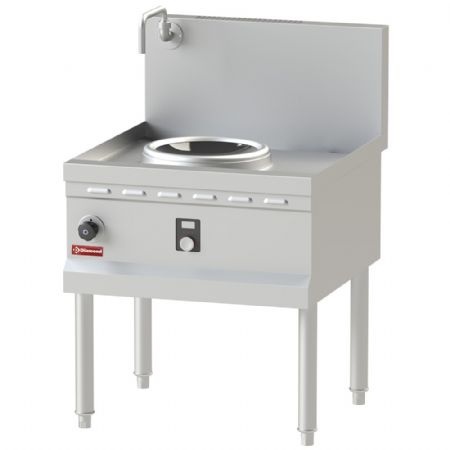 Fourneau wok induction professionnel Triphasé 1 zone 5 kW - Diamond - WIN1-7