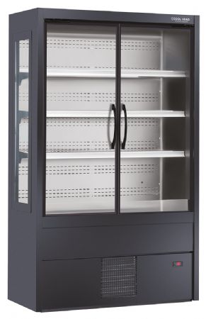Vitrine murale réfrigérée positive libre-service 1200 mm 435 L 0/+2°C - Coolhead - WMP 120H Vitrine murale réfrigérée positive libre-service 1200 mm 435 L 0/+2°C - Coolhead - WMP 120H