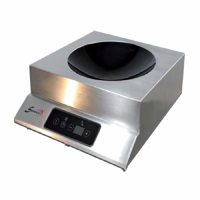 Wok  induction lectrique  poser 1 feu diamtre 310mm