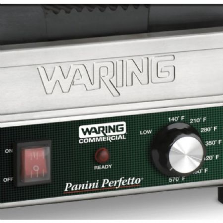 Grill de contact surface rainure 24x23,5cm - 2kW