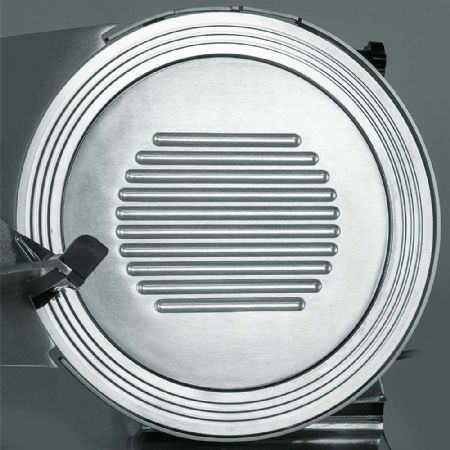 Trancheuse à jambon professionnelle lame ø 250 mm courroie et réglage de coupe 0-15 mm - Diverso By Diamond - WR-250E-01