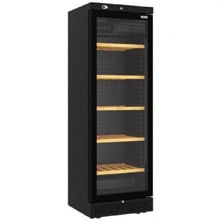 Cave à Vins ventilée 382 litres 5 niveaux noire capacité 118 bouteilles - Diverso By Diamond - WR-38G7-CV