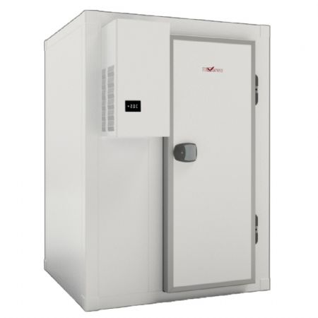 Chambre froide complète groupe positive ISO 60 isolation 60 mm 1750x1550x2150 mm - Diverso By Diamond - WR-C1916-6Q-R2 Chambre froide complète groupe positive ISO 60 isolation 60 mm 1750x1550x2150 mm - Diverso By Diamond - WR-C1916-6Q-R2