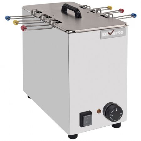 Thermoplongeur cuisson sous vide basse température cuve inox GN 1/3 et thermostat 0-90°C - Diverso By Diamond - WR-CC6E-10