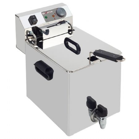 Friteuse professionnelle électrique 8,5 litres - Diverso By Diamond - WR-EF10-S1