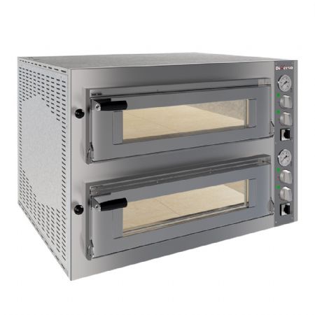 Four à pizza électrique Four électrique 2x 4 pizzas diam.350mm, 2 chambres - Diverso - WR-FD24-MD Four à pizza électrique Four électrique 2x 4 pizzas diam.350mm, 2 chambres - Diverso - WR-FD24-MD