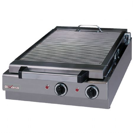 Barbecue Pierre de Lave électrique de table 490x500x185 mm - Diverso By Diamond - WR-GCVS-49