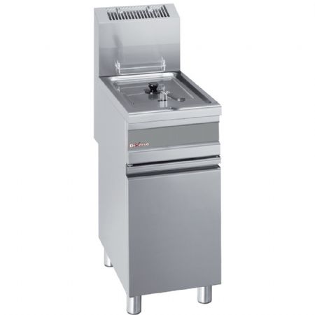 Friteuse sur coffre gaz 1 cuve 15 litres - Diverso - WR-GF15-G1