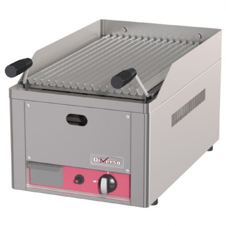 Barbecue Pierre de Lave 1/2 module Gaz 330x530x290 mm - Diverso By Diamond - WR-GRL-G4
