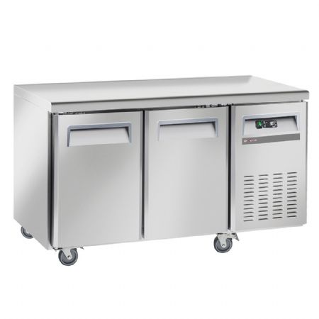 Table desserte réfrigérée ventilée 2 portes pleines GN 1/1 sur roues avec freins - Diverso By Diamond - WR-GTN2-2N Table desserte réfrigérée ventilée 2 portes pleines GN 1/1 sur roues avec freins - Diverso By Diamond - WR-GTN2-2N