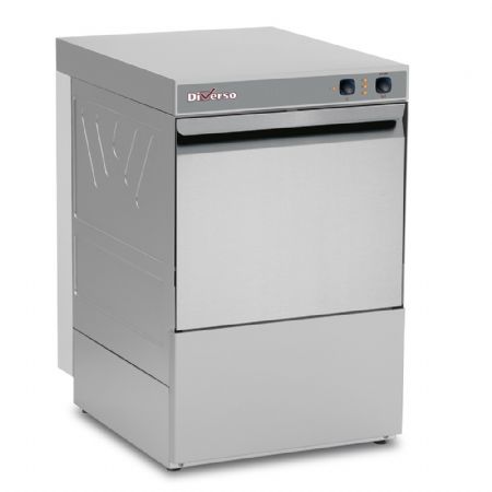Lave-verres professionnel panier 400x400 mm 435x540x670 mm - Diverso By Diamond - WR-LB40-MC