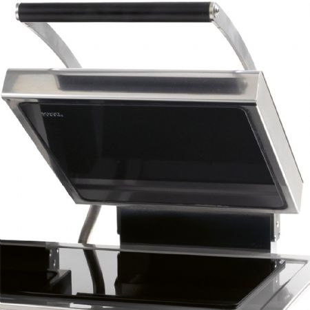 Gril panini professionnel double vitrocéramique surface 558 x 250 mm - Diverso By Diamond - WR-LGVE-62