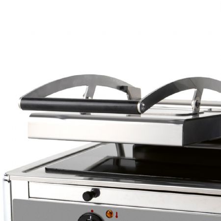 Gril panini professionnel double vitrocéramique surface 558 x 250 mm - Diverso By Diamond - WR-LGVE-62