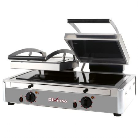 Paninis double vitrocéramique 558 x 250 mm - Diverso By Diamond - WR-LGVE-62