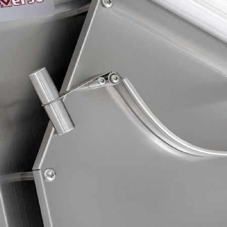 Laminoir boulangerie diamètre 300 mm, 2 rouleaux, en inox, 475x500x605 mm, 0.45/0,45 kW - Diverso By Diamond - WR-LP32-XP
