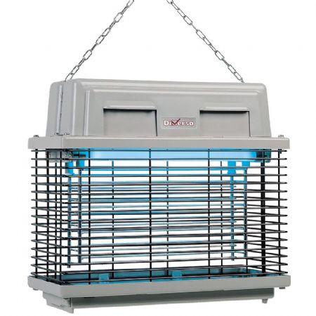 Destructeur insecte cuisine électrique avec 2 lampes UV-A de 15 W - Diverso By Diamond - WR-M309-B2 Destructeur insecte cuisine électrique avec 2 lampes UV-A de 15 W - Diverso By Diamond - WR-M309-B2
