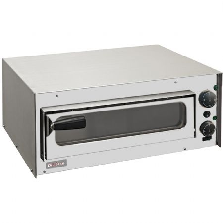 Four à pizza professionnel Monophasé 1 pizza Ø 350 mm - Diverso By Diamond - WR-PZ20-PV